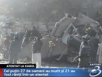 Kabul. atentat sinucigas intr-un autobuz al politiei