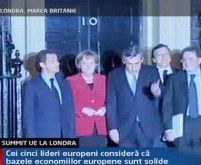 Liderii europeni sustin ca bazele economiilor tarilor ue sunt stabile