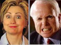 Cursa pentru casa alba. clinton si mccain victoriosi in florida (video)