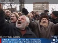 Opozitia din armenia contesta alegerea premierului sarkissian ca presedinte