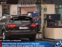 Record nedorit in belgia. pretul litrului de benzina a depasit 1,5 euro
