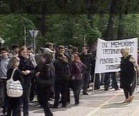 Bucureşti. Marş al tăcerii în memoria studentei lovite mortal pe o trecere de pietoni (VIDEO)