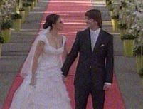 Nuntă la palat: Adelina şi Cristi Chivu au petrecut alături de cei 500 de invitaţi