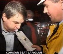 Comisar din Iaşi, prins băut la volan chiar de colegii lui 