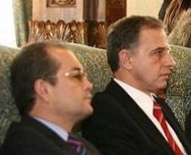 Emil Boc si Mircea Geoana