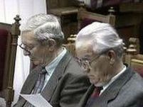 Victor Athanasie Stanculescu si Mihai Chitac