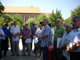 Locuitorii Mediasului s-au constituit in primul Juriu Cetatenesc din Romania