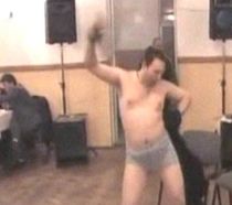 Un lider sindical face pe stripperul la o petrecere de 8 martie (VIDEO)