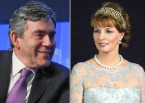 Principesa Margareta si Gordon Brown