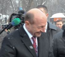 Basescu cetatean de onoare in Tiganca 