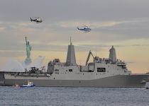 USS New York, nava construită cu resturi de la World Trade Center, va fi inaugurată sâmbătă