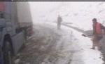 Zăpadă în toată regula în Parâng şi la Bâlea Lac. Drumurile ar putea fi închise