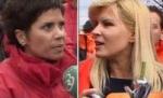 Campanie electorală cu scântei. Luminiţa Anghel vs. Elena Udrea în parcul Moghioroş din Capitală