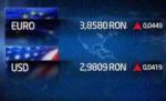 Leul se depreciază faţă de moneda europeană. Euro, cotat la 3,858 lei