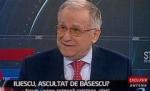 Iliescu: Băsescu m-a sunat să îmi spună că totul e o făcătură
