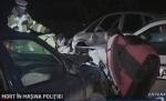 A scăpat dintr-un accident şi a murit într-un altul, în maşina poliţiei (VIDEO)