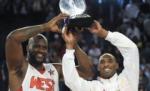 Ca pe vremuri! Kobe & Shaq au făcut show la All-Star game, iar Vestul a câştigat cu 146-119 (VIDEO)