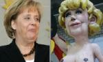 Angela Merkel, în costumul Evei, la un carnaval din Germania (FOTO)