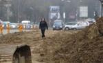 Pieton în Bucureşti: O zi obişnuită prin noroaiele din Capitală (FOTO)