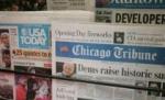 Vânzările de ziare din SUA, în scădere cu 7%

