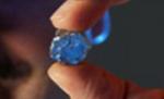 Un diamant albastru a fost vândut la licitaţie pentru şapte milioane de euro