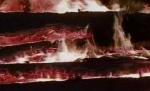 Incendiu de proporţii, pe vârful Muntelui Mic: O cabană din lemn a ars în întregime (VIDEO)
