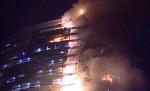 Incendiu devastator în centrul Capitalei. Onţanu nu exclude ipoteza unui act intenţionat (VIDEO)