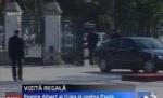 Regele Albert al II-lea al Belgiei şi regina Paola vizitează România