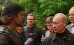 Vladimir Putin s-a întâlnit cu un grup de motociclişti 