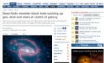 Astronomii NASA au descoperit o gaură neagră gigant care absoarbe stele, gaz şi praf stelar
