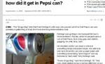 Pepsi Diet cu aromă de amfibian. Un american a găsit o broască în cutia de suc