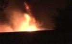 Incendiu, într-un cartier din Reşiţa: Cinci hectare de teren, mistuite de flăcări