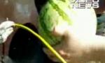 Efectele plictiselii: Pepene scurtcircuitat de bărbaţi în toată firea (VIDEO)
