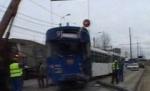 Un tramvai a deraiat şi a intrat într-un stâlp, la Timişoara. Unul dintre călători, în stare gravă


