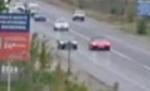 Inconştienţă la volan. Cursă ilegală de maşini, surprinsă de un cameraman amator (VIDEO)