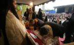 Credincioşii nu au scăpat de cozi nici în ultima zi de pelerinaj la moaştele Sfântului Dimitrie