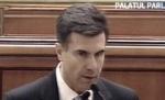 Premierul desemnat Lucian Croitoru recită versuri de Lucian Blaga, în Parlament (VIDEO)