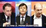 Ora 19:00 - Dezbatere Antonescu, Băsescu, Geoană. Vezi ordinea confruntărilor