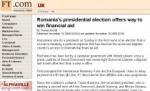 Radiografia alegerilor din România, în presa internaţională