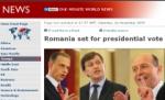 Alegerile prezidenţiale din România, în presa internaţională