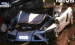 Poliţiştii italieni au făcut praf un Lamborghini de 165.000 de euro (VIDEO)