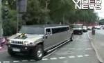 Botezul unor ţigani români a blocat oraşul Frankfurt cu alaiul de maşini luxoase (VIDEO)