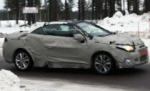Renault Megane CC, fotografiat la teste în mijlocul iernii