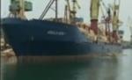 Sute de metri de cherestea, scufundate în mare la Portul Constanţa (VIDEO)