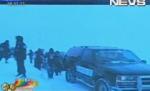 Dani, de la emisiunea Neatza, a salvat oamenii înzăpeziţi alături de membrii unui club de off-road (VIDEO)