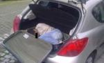 A încercat să intre ilegal în Italia, ascuns într-o valiză (FOTO)
