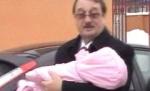 Mircea Băsescu a botezat-o pe nepoata lui Bercea Mondialul (VIDEO)