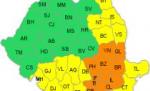 Codul portocaliu de ninsori şi viscol, prelungit. Vezi zonele vizate şi prognoza meteo pentru trei zile