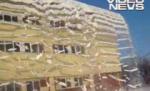 Cascada de zăpadă: De ce nu e indicat să vă parcaţi maşinile lângă clădiri (VIDEO)