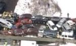 Carambol pe o autostradă din Kansas: Zeci de maşini s-au ciocnit din cauza poleiului (VIDEO) 
